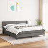 vidaXL &Kappa;&rho;&epsilon;&beta;ά&tau;&iota; Boxspring &mu;&epsilon; &Sigma;&tau;&rho;ώ&mu;&alpha; &Sigma;&kappa;&omicron;ύ&rho;&omicron; &Gamma;&kappa;&rho;&iota; 180x200 &epsilon;&kappa; &Upsilon;&phi;&alpha;&sigma;&mu;ά&tau;&iota;&nu;