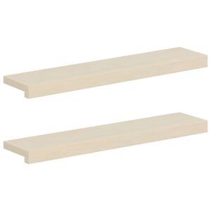 vidaXL &Pi;&alpha;&rho;ά&theta;&upsilon;&rho;&alpha; 2 &tau;&mu;&chi;. &Lambda;&epsilon;&upsilon;&kappa;ό 70 x 15 x 2 cm &Sigma;&tau;&epsilon;&rho;&epsilon;ό &Xi;ύ&lambda;&omicron; &Delta;&rho;&upsilon;ό&sigmaf;