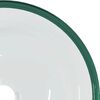 vidaXL Νιπτήρας Διάφανος 35 x 12 εκ. από Ψημένο Γυαλί