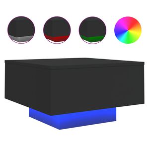 vidaXL &Tau;&rho;&alpha;&pi;&epsilon;&zeta;ά&kappa;&iota; &Sigma;&alpha;&lambda;&omicron;&nu;&iota;&omicron;ύ &mu;&epsilon; &Phi;ώ&tau;&alpha; LED &Mu;&alpha;ύ&rho;&omicron; 55x55x31 &epsilon;&kappa;.