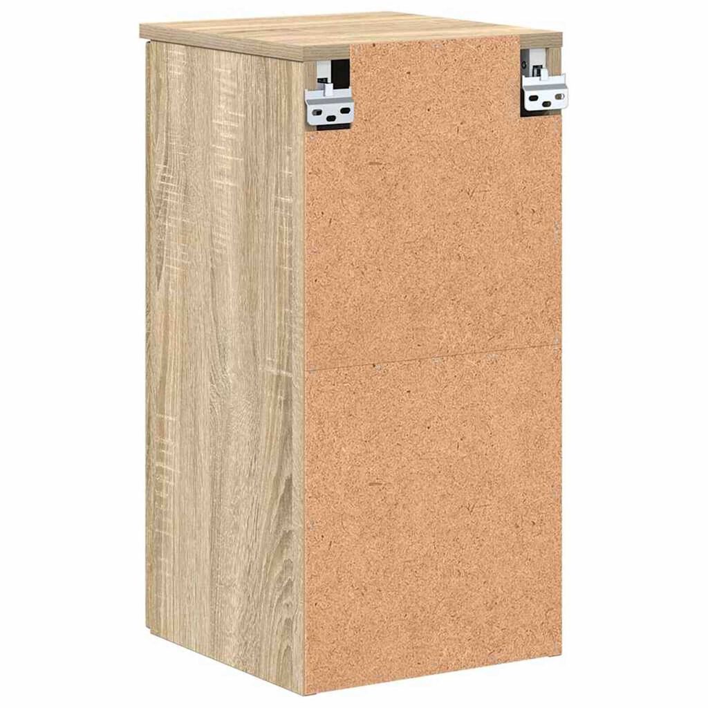vidaXL Ντουλάπι Μπάνιου με αποθήκευση Sonoma Δρυς 30 x 31,5 x 61 εκ