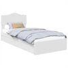 vidaXL &Kappa;&rho;&epsilon;&beta;ά&tau;&iota; &Alpha;&pi;&omicron;&theta;ή&kappa;&eta;&sigmaf; &Lambda;&epsilon;&upsilon;&kappa;ό 90 x 190 cm &Epsilon;&pi;&epsilon;&xi;&epsilon;&rho;&gamma;&alpha;&sigma;&mu;έ&nu;&omicron; &Xi;ύ&lambda;&omicron;