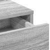 vidaXL Κομμό Υπνοδωματίου με συρτάρι Γκρι sonoma 50 x 41 x 140 εκ.