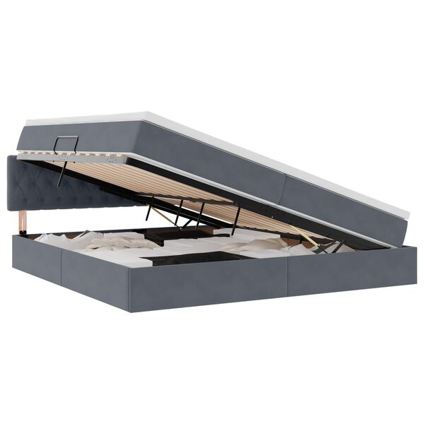 vidaXL &Kappa;&rho;&epsilon;&beta;ά&tau;&iota; &Alpha;&pi;&omicron;&theta;ή&kappa;&eta;&sigmaf; &mu;&epsilon; &sigma;&tau;&rho;ώ&mu;&alpha; &Sigma;&kappa;&omicron;ύ&rho;&omicron; &Gamma;&kappa;&rho;&iota; 200 x 200 cm &Beta;&epsilon;&lambda;&omicron;ύ&delta;&omicron;