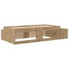 vidaXL Κρεβάτι με αποθηκευτικό χώρο artisan δρυς 234 x 103 x 53.5 εκ.