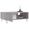 vidaXL Τραπεζάκι Σαλονιού Γκρι Sonoma 90x60x35 εκ. Επεξεργασμένο Ξύλο