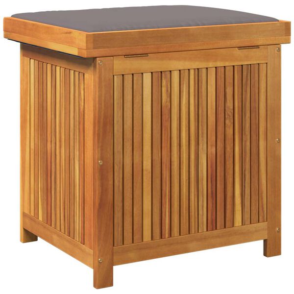 vidaXL Κουτί Μαξιλαριών Εξ. Χώρου 60x50x61 εκ. Μασίφ Ξύλο Ακακίας