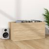 vidaXL Έπιπλο Δίσκων Βινυλίου Sonoma Δρυς 71x34x36 εκ. Επεξεργ. Ξύλο