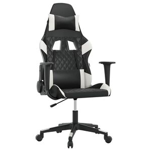 vidaXL &Kappa;&alpha;&rho;έ&kappa;&lambda;&alpha; Gaming &Mu;&alpha;ύ&rho;&omicron;/&Lambda;&epsilon;&upsilon;&kappa;ό &alpha;&pi;ό &Sigma;&upsilon;&nu;&theta;&epsilon;&tau;&iota;&kappa;ό &Delta;έ&rho;&mu;&alpha;