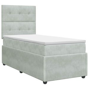 vidaXL &Kappa;&rho;&epsilon;&beta;ά&tau;&iota; box spring &mu;&epsilon; &sigma;&tau;&rho;ώ&mu;&alpha; &Alpha;&nu;&omicron;&iota;&chi;&tau;ό &gamma;&kappa;&rho;&iota; &Mu;&omicron;&nu;ό &Beta;&epsilon;&lambda;&omicron;ύ&delta;&omicron;