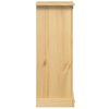 vidaXL Κομοδίνο Corona 53x39x103 εκ. από Μασίφ Ξύλο Πεύκου