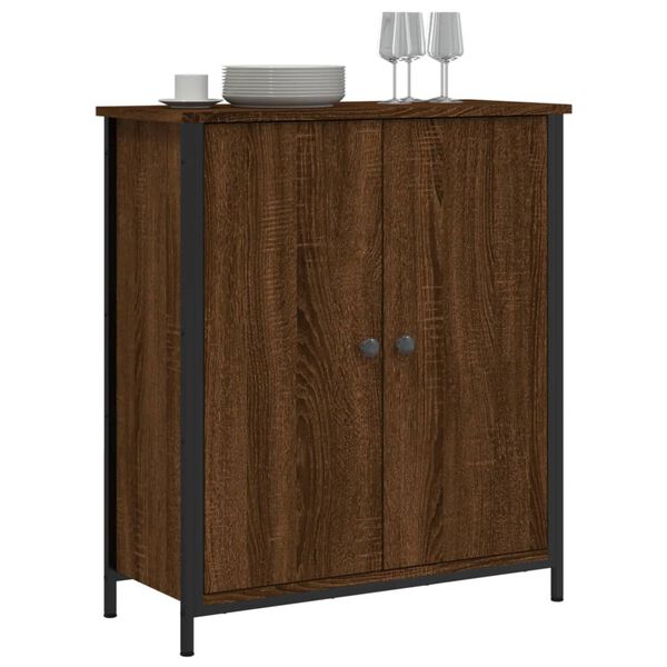 vidaXL Ντουλάπι Καφέ Δρυς 70 x 30 x 80 εκ. από Επεξεργ. Ξύλο