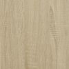 vidaXL Βάση Εκτυπωτή 3 Επιπέδων Sonoma Δρυς 50x40x76 εκ Επεξ. Ξύλο