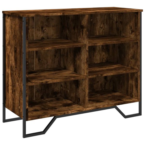 vidaXL Ντουλάπι Καπνιστή Δρυς 91x35,5x74,5 εκ. Επεξεργασμένο Ξύλο
