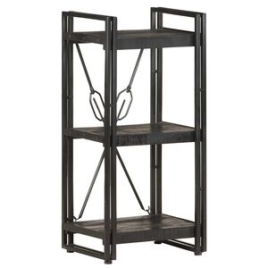 vidaXL &Beta;&iota;&beta;&lambda;&iota;&omicron;&theta;ή&kappa;&eta; &mu;&epsilon; 3 &Epsilon;&pi;ί&pi;&epsilon;&delta;&alpha; &Mu;&alpha;ύ&rho;&eta; 40x30x80 &epsilon;&kappa;. &Mu;&alpha;&sigma;ί&phi; &Xi;ύ&lambda;&omicron; &Mu;ά&nu;&gamma;&kappa;&omicron;