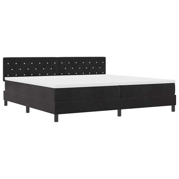 vidaXL LED &Kappa;&rho;&epsilon;&beta;ά&tau;&iota; &mu;&epsilon; &beta;ά&theta;&rho;&omicron; &mu;&epsilon; &sigma;&tau;&rho;ώ&mu;&alpha; &Mu;&alpha;ύ&rho;&omicron; 200 x 200 cm &Beta;&epsilon;&lambda;&omicron;ύ&delta;&omicron;