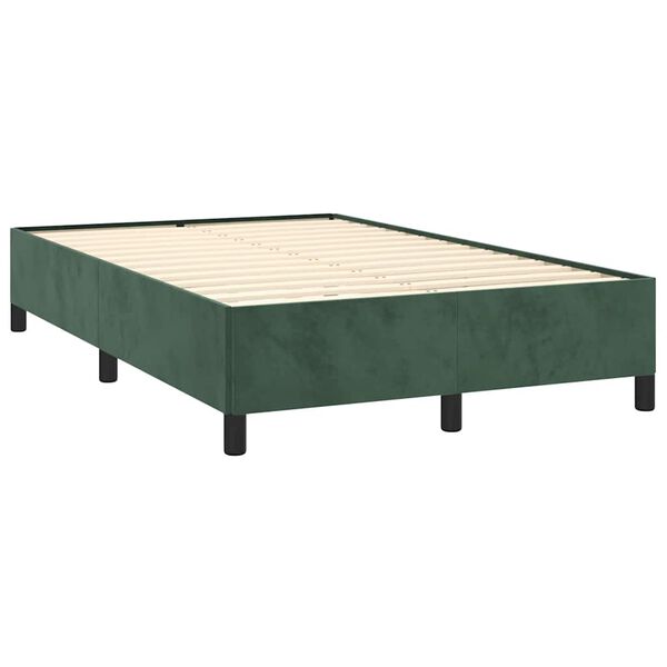 vidaXL &Kappa;&rho;&epsilon;&beta;ά&tau;&iota; Boxspring &mu;&epsilon; &Sigma;&tau;&rho;ώ&mu;&alpha; &Sigma;&kappa;&omicron;ύ&rho;&omicron; &Pi;&rho;ά&sigma;&iota;&nu;&omicron; 120x190&epsilon;&kappa;. &Beta;&epsilon;&lambda;&omicron;ύ&delta;&iota;&nu;&omicron;