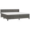 vidaXL &Kappa;&rho;&epsilon;&beta;ά&tau;&iota; Boxspring &mu;&epsilon; &Sigma;&tau;&rho;ώ&mu;&alpha; &Sigma;&kappa;&omicron;ύ&rho;&omicron; &Gamma;&kappa;&rho;&iota; 200x200 &epsilon;&kappa;. &Beta;&epsilon;&lambda;&omicron;ύ&delta;&iota;&nu;&omicron;