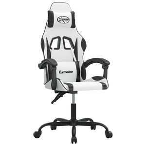 vidaXL &Kappa;&alpha;&rho;έ&kappa;&lambda;&alpha; Gaming &Lambda;&epsilon;&upsilon;&kappa;ό/&Mu;&alpha;ύ&rho;&omicron; &alpha;&pi;ό &Sigma;&upsilon;&nu;&theta;&epsilon;&tau;&iota;&kappa;ό &Delta;έ&rho;&mu;&alpha;