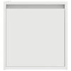 vidaXL Κομοδίνο Επιτοίχιο Λευκά 38x34x40 εκ.