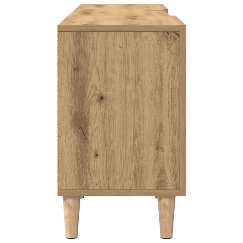 vidaXL Βάση τηλεόρασης σε Artisan Oak - 150x30x50 εκ - Κατασκευασμένη από τεχνικό ξύλο