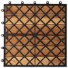 vidaXL Πλακάκια Deck Κάθετο Σχέδιο Σετ 20τεμ. 30x30εκ από Ξύλο Ακακίας