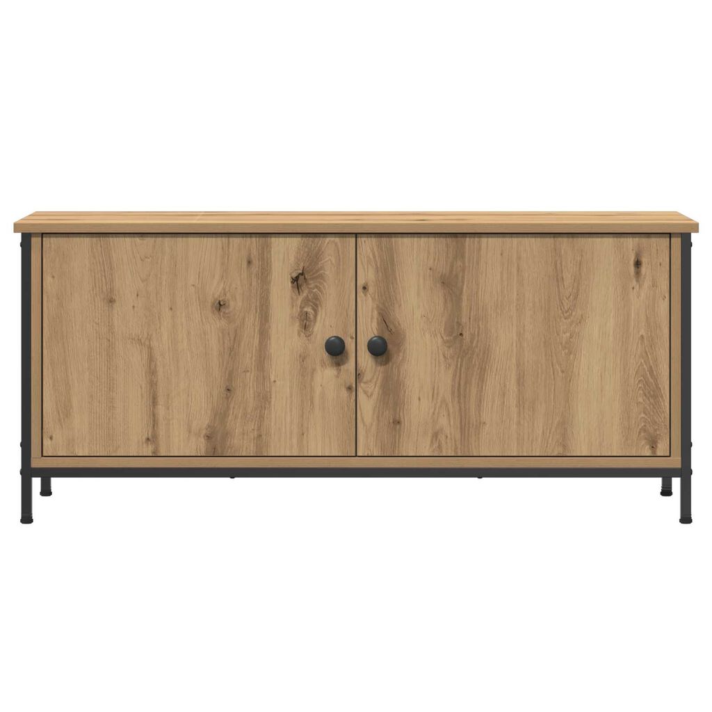 vidaXL Τηλεόραση Στάντ - Artisan Oak Artisan oak Επεξεργασμένο ξύλο