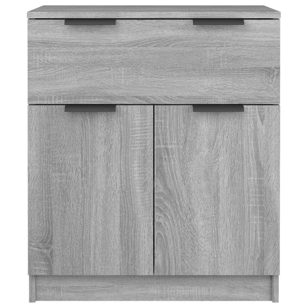 vidaXL Ντουλάπι Γκρι Sonoma 60 x 30 x 70 εκ. από Επεξεργασμένο Ξύλο