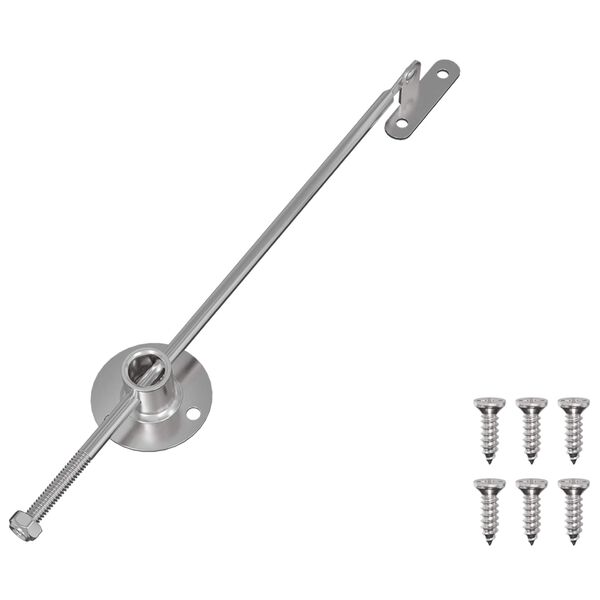 vidaXL &Mu;&epsilon;&nu;&tau;&epsilon;&sigma;έ&sigmaf; &mu;&epsilon; &rho;ά&beta;&delta;&omicron; έ&lambda;&xi;&eta;&sigmaf; 439 pcs &Alpha;&sigma;&eta;&mu;ί &Sigma;ί&delta;&epsilon;&rho;&omicron;