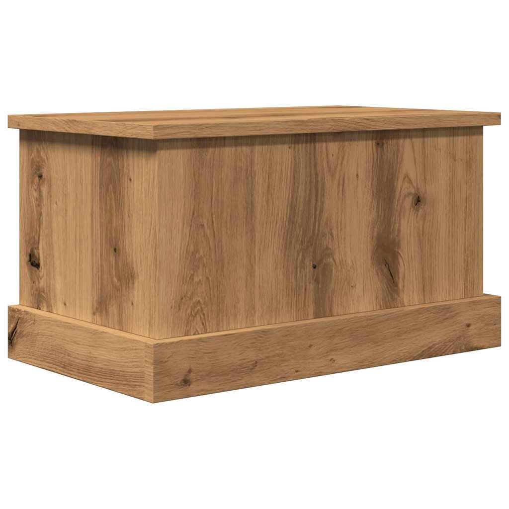 vidaXL Κουτί Αποθήκευσης Αρτισιανή Δρυς 30x50x28 εκ. Επεξ.Ξύλο