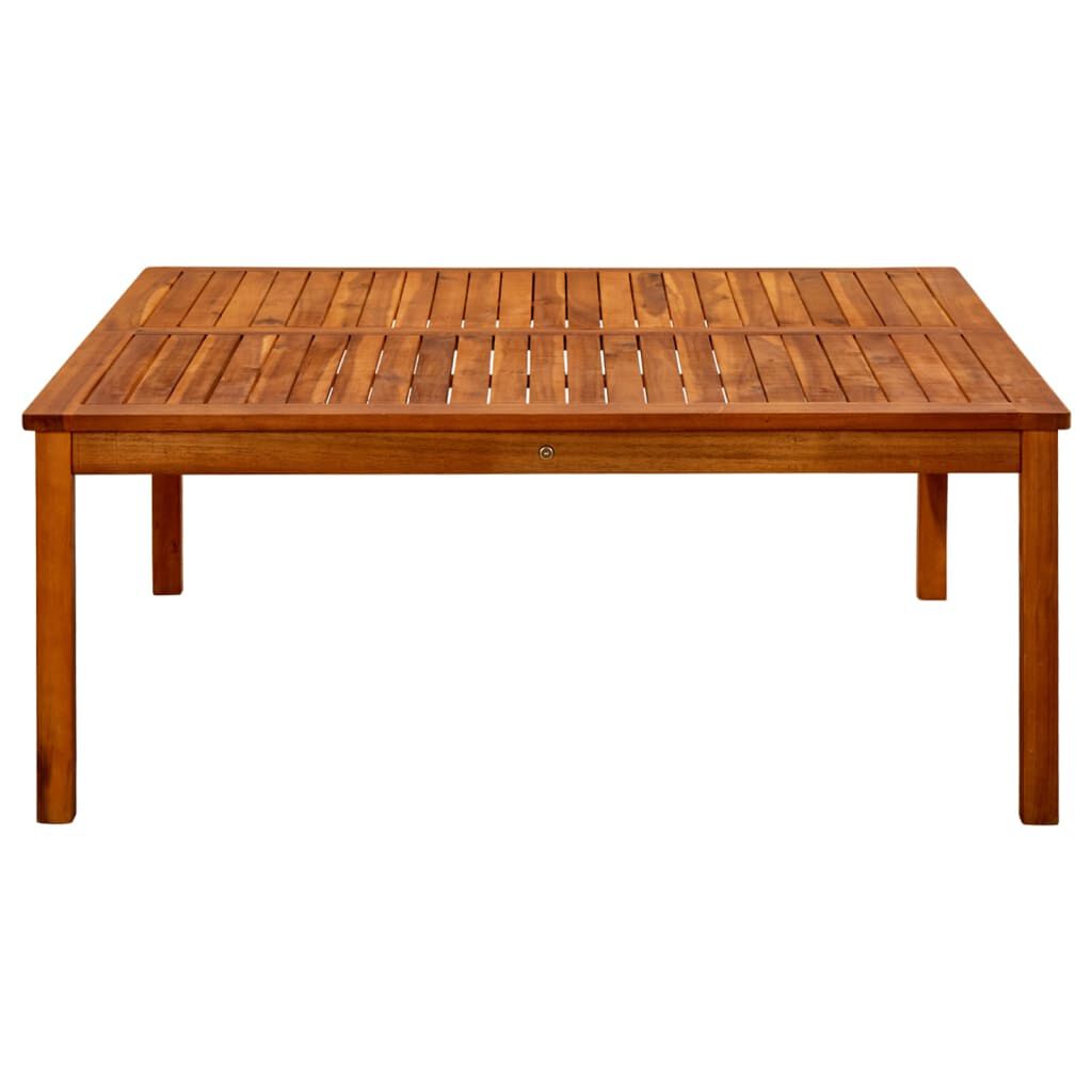 vidaXL Τραπεζάκι Σαλονιού Κήπου 110 x 110 x 45 εκ. Μασίφ Ξύλο Ακακίας