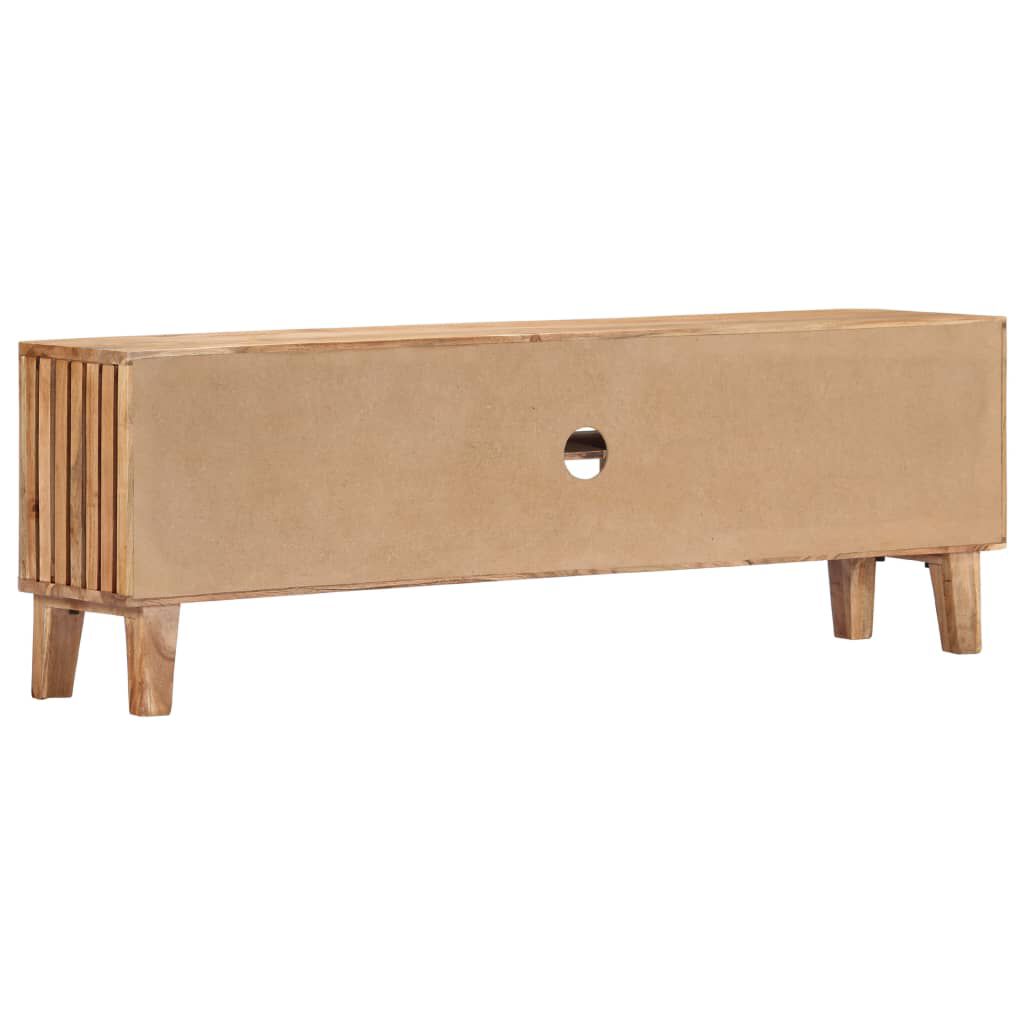 vidaXL Έπιπλο Τηλεόρασης 130 x 30 x 45 εκ. από Μασίφ Ξύλο Ακακίας