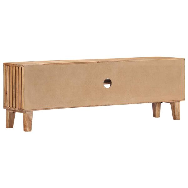 vidaXL Έπιπλο Τηλεόρασης 130 x 30 x 45 εκ. από Μασίφ Ξύλο Ακακίας