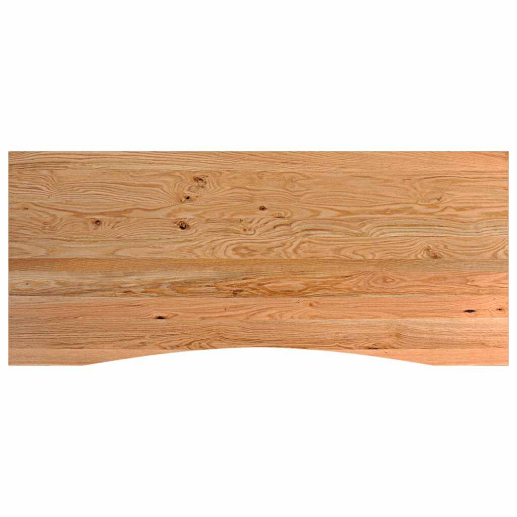 vidaXL Πάγκος Εργασίας Ανοιχτό Καφέ 140x60x81,5 cm Μασίφ Ξύλο Δρυς