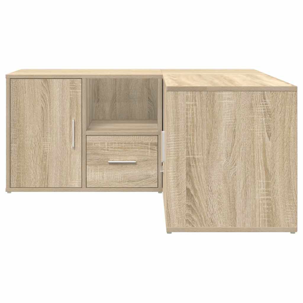 vidaXL Ντουλάπι Γωνιακό Sonoma Δρυς 160x40x45 εκ. Επεξεργασμένο Ξύλο