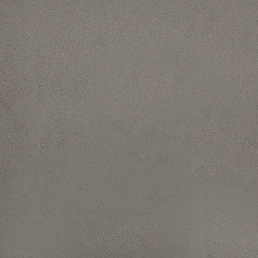 vidaXL Πάνελ Τοίχου 12 τεμ. Ανοιχτό Γκρί 60x15 εκ. 1,08 μ² Βελούδο