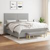vidaXL &Kappa;&rho;&epsilon;&beta;ά&tau;&iota; Boxspring &mu;&epsilon; &Sigma;&tau;&rho;ώ&mu;&alpha; &Alpha;&nu;&omicron;&iota;&chi;&tau;ό &Gamma;&kappa;&rho;&iota; 180x200 &epsilon;&kappa;. &Upsilon;&phi;&alpha;&sigma;&mu;ά&tau;&iota;&nu;&omicron;