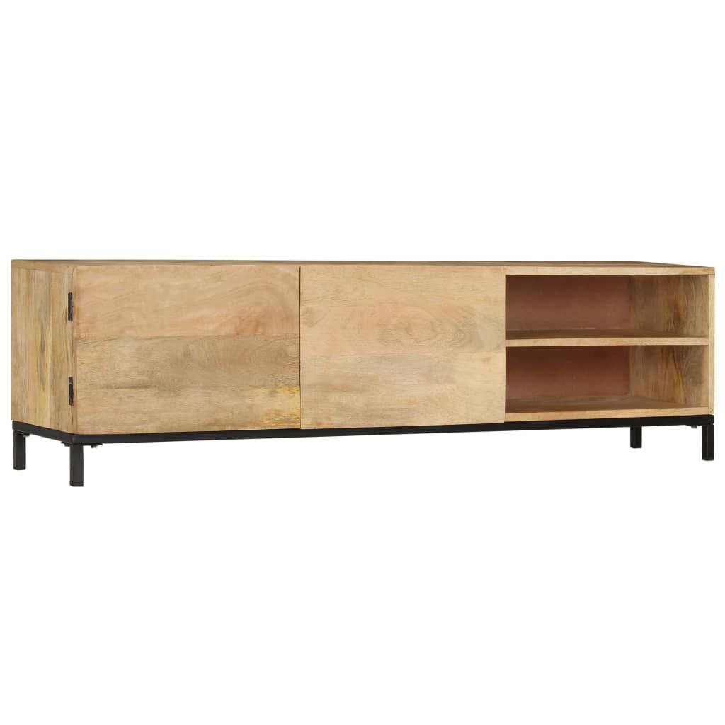 vidaXL Έπιπλο Τηλεόρασης 145 x 30 x 41 εκ. από Μασίφ Ξύλο Μάνγκο