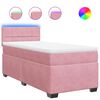 vidaXL &Kappa;&rho;&epsilon;&beta;ά&tau;&iota; Boxspring &mu;&epsilon; &Sigma;&tau;&rho;ώ&mu;&alpha; &Rho;&omicron;&zeta; 100x200 &epsilon;&kappa;. &Beta;&epsilon;&lambda;&omicron;ύ&delta;&iota;&nu;&omicron;