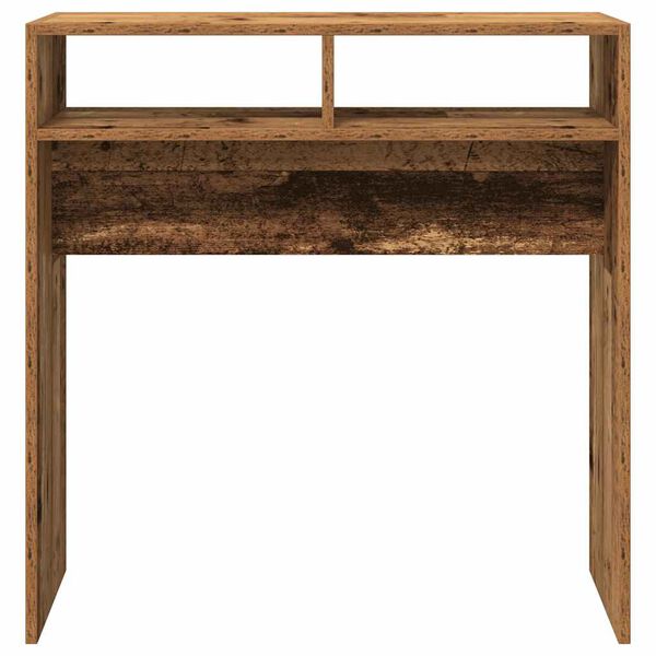 vidaXL Τραπεζάκι Κονσόλα Παλιό Ξύλο 78 x 30 x 80 εκ. από Μοριοσανίδα