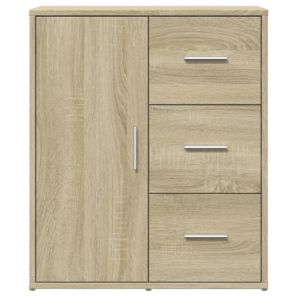 vidaXL Βοηθητικά Ντουλάπια 2 τεμ. Sonoma Δρυς 60x31x70 εκ. Επεξ. Ξύλο