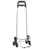 vidaXL Καρότσι Αγορών Μπλε 39.5 x 33 x 93 εκ Ύφασμα Oxford
