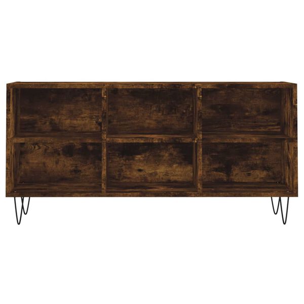 vidaXL Έπιπλο Τηλεόρασης Καπνιστή Δρυς 103,5x30x50 εκ. Επεξεργ. Ξύλο