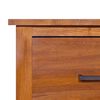 vidaXL Έπιπλο Τηλεόρασης 90 x 50 x 37 εκ. από Μασίφ Ξύλο Teak