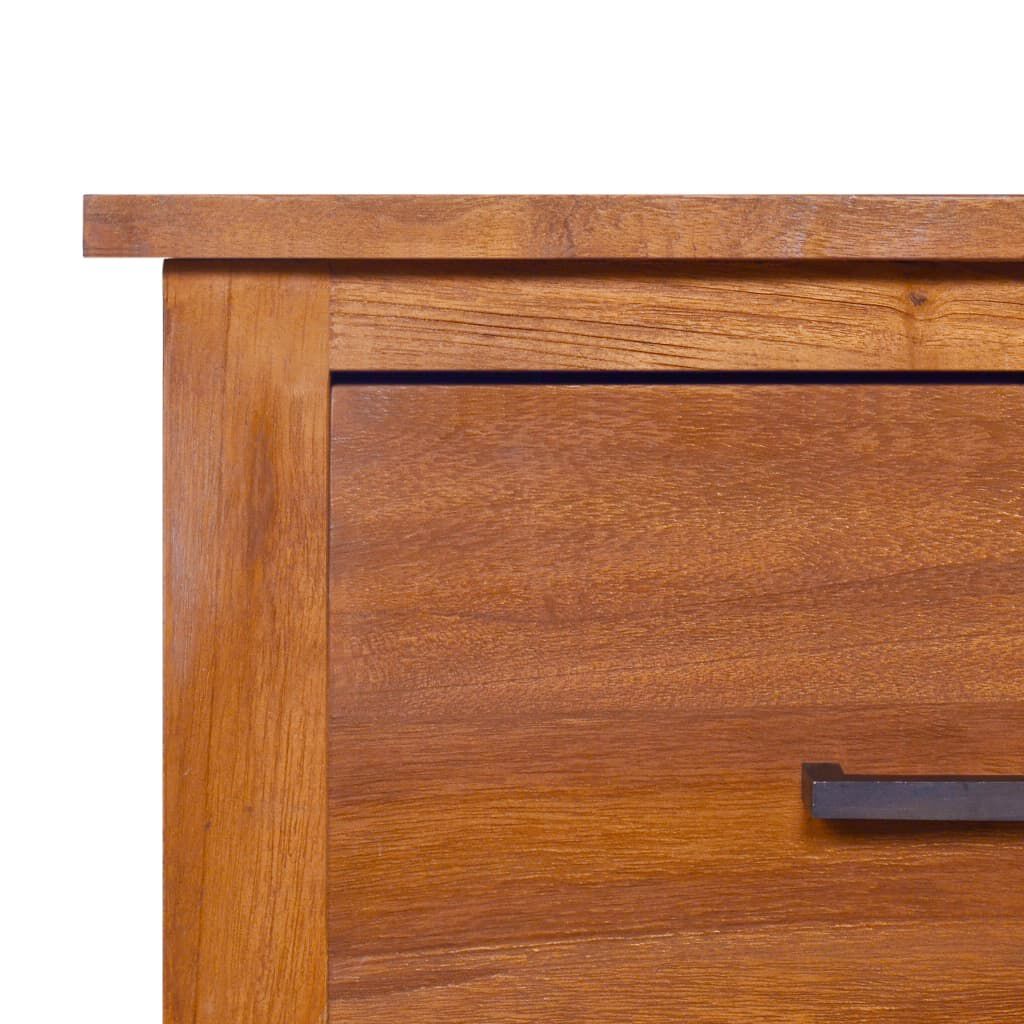 vidaXL Έπιπλο Τηλεόρασης 90 x 50 x 37 εκ. από Μασίφ Ξύλο Teak
