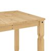 vidaXL Τραπεζαρία Corona 160 x 80 x 75 εκ. από Μασίφ Ξύλο Πεύκου