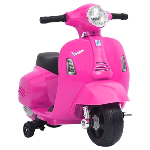vidaXL Παιχνίδι Ηλεκτρικό Μοτοσικλέτα Vespa GTS300 Ροζ