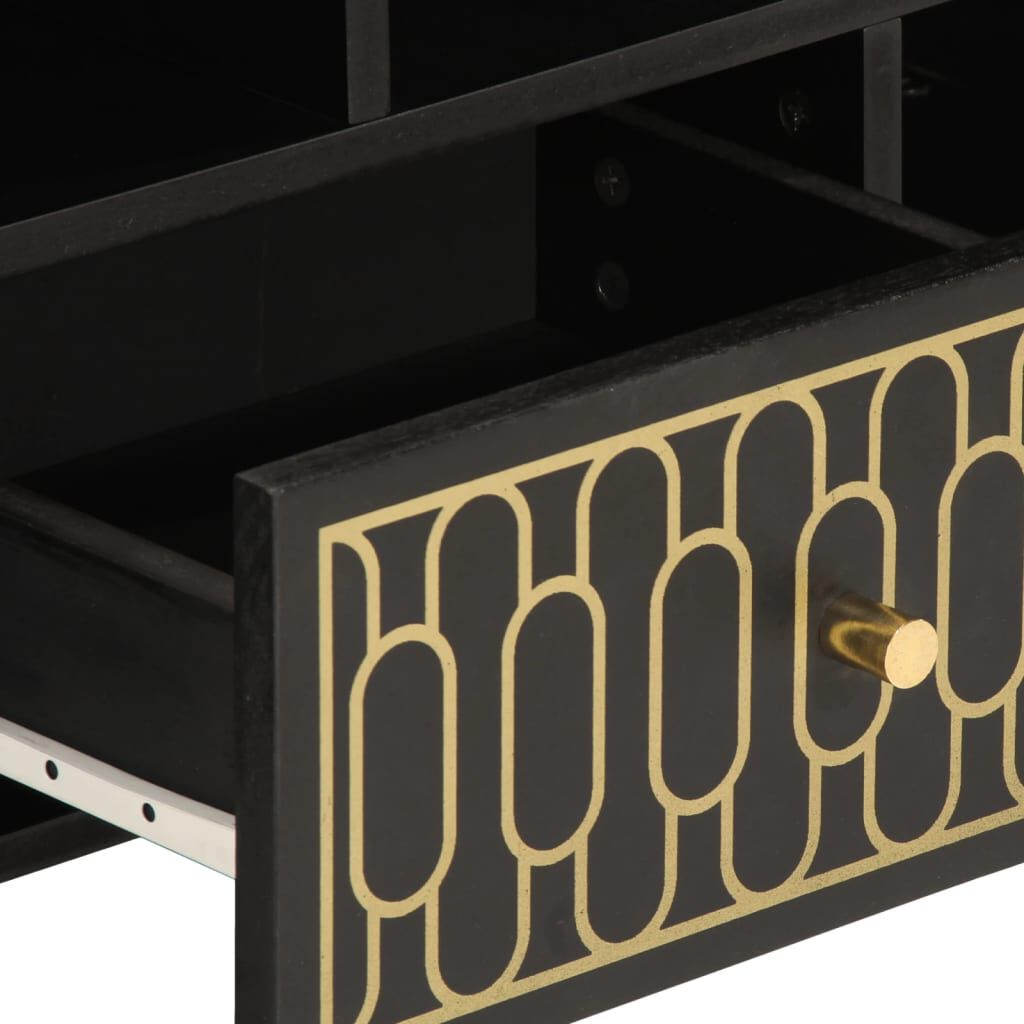 vidaXL Έπιπλο Τηλεόρασης 100 x 33 x 46 εκ. από Μασίφ Ξύλο Μάνγκο