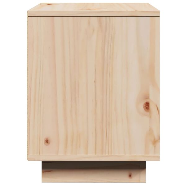 vidaXL Κομοδίνο 40 x 30 x 40 εκ. από Μασίφ Ξύλο Πεύκου