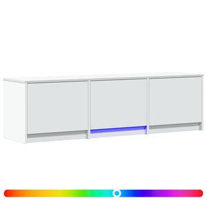 vidaXL &Tau;&eta;&lambda;&epsilon;&omicron;&pi;&tau;&iota;&kappa;ή &beta;&iota;&beta;&lambda;&iota;&omicron;&theta;ή&kappa;&eta; &mu;&epsilon; LED &mu;&epsilon; &sigma;&upsilon;&rho;&tau;ά&rho;&iota; &Lambda;&epsilon;&upsilon;&kappa;ό&sigmaf; 140 x 34 x 40 &epsilon;&kappa;